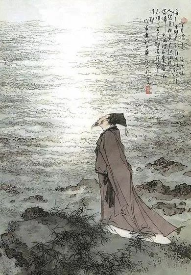 小学望月怀远诗配画