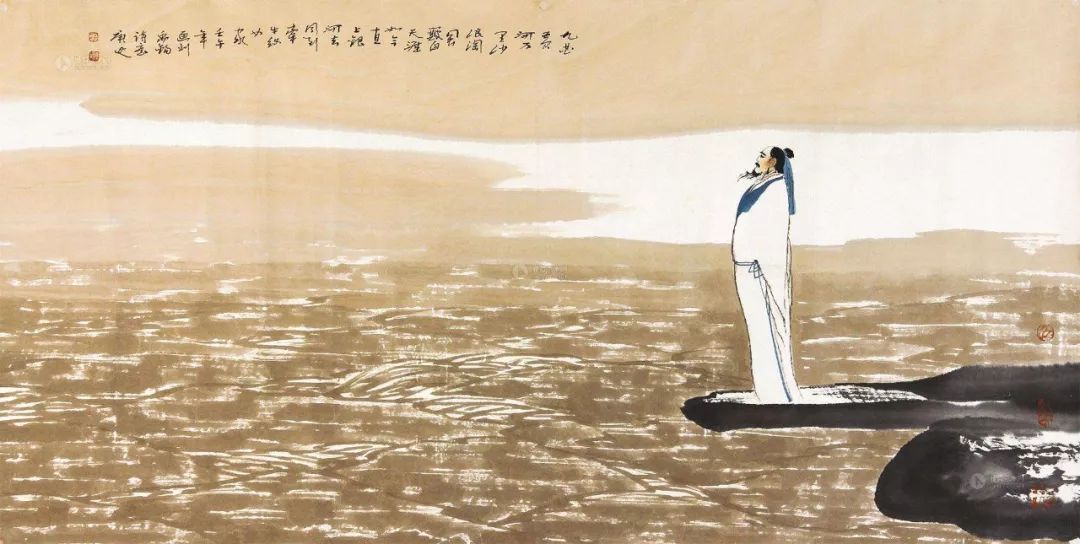 小学浪淘沙古诗配画