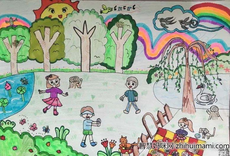 《画春天》青少年儿童绘画作品征集活动一等奖