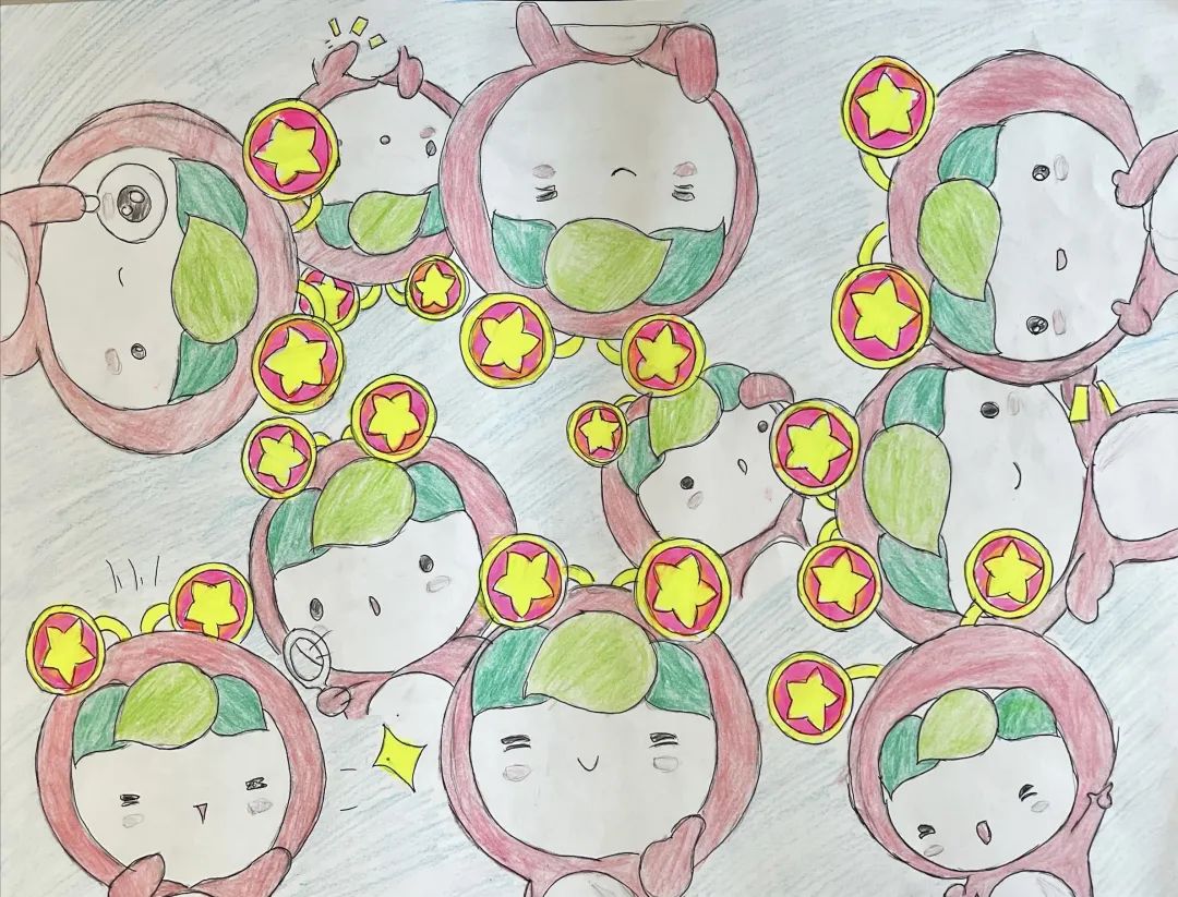 7张漂亮的建团100周年主题画-图6