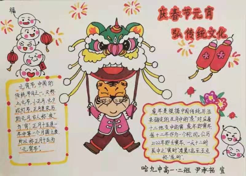 关于春节的手抄报图片-图4