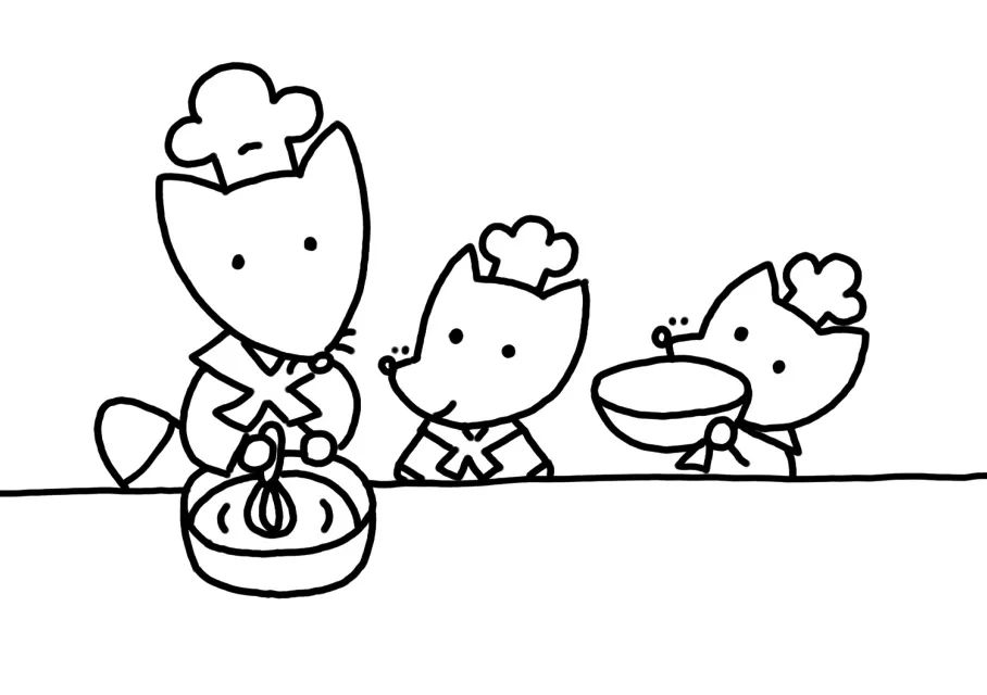 劳动节主题简笔画来啦！今天我是家务小能手-图4