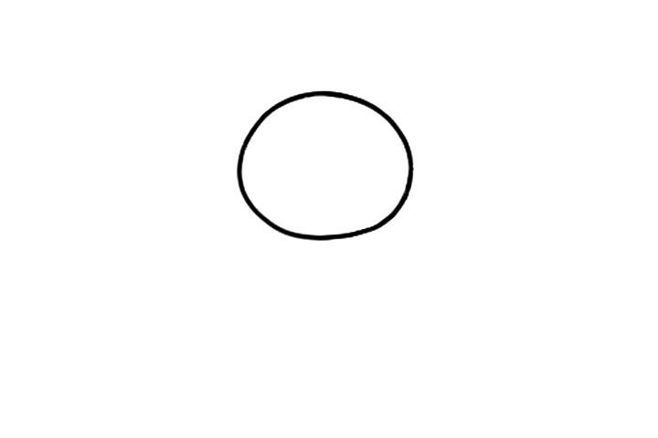 卡通可爱大熊猫怎么画-图1