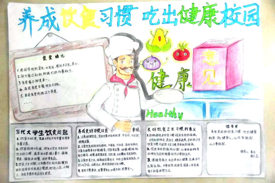 五年级食品安全宣传手抄报（5张）-图3
