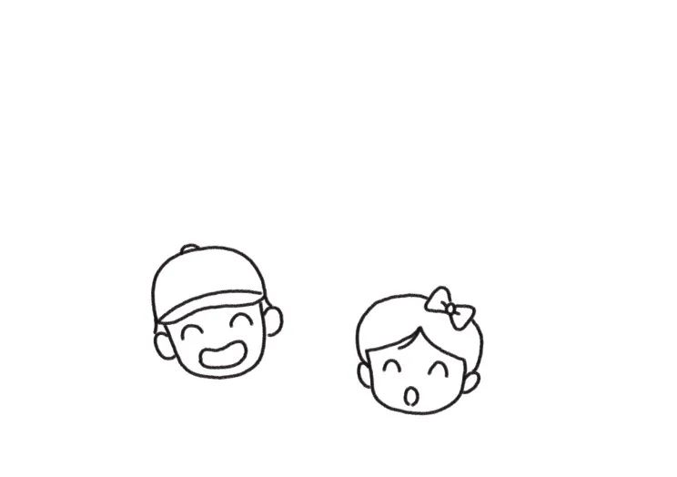 简单漂亮的母亲节简笔画画法步骤-图1