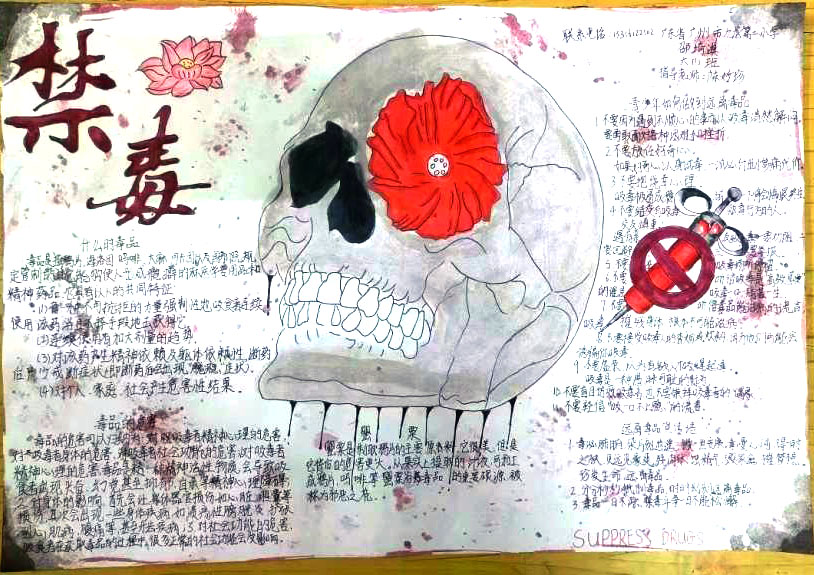 2022年禁毒日手抄报简单漂亮（8张）-图4