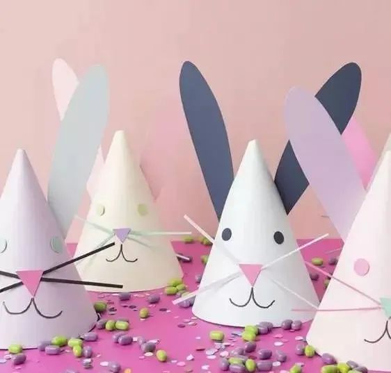 小兔帽用剪纸怎么做