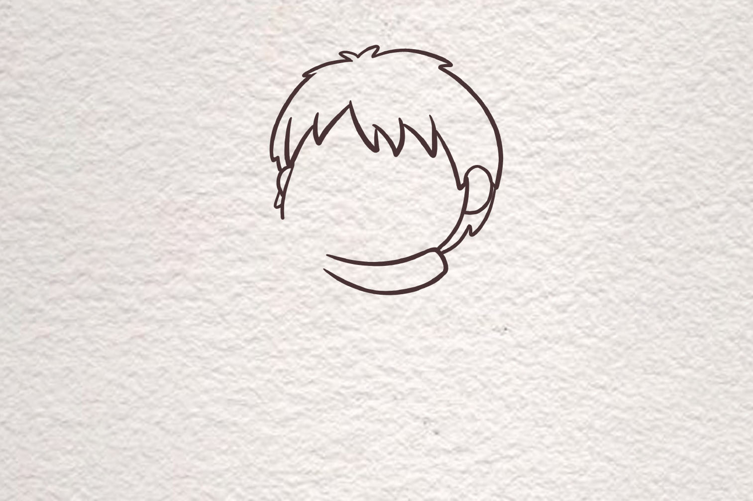 哈利波特简笔画画法步骤-图2