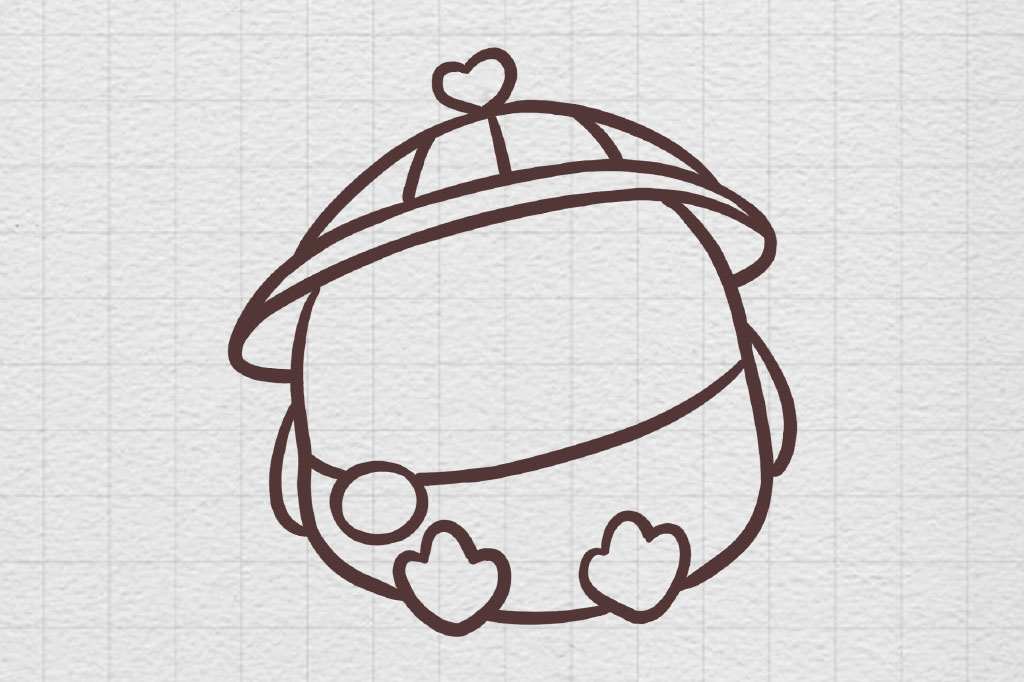 一步一步学画超级可爱的小鸡-图5