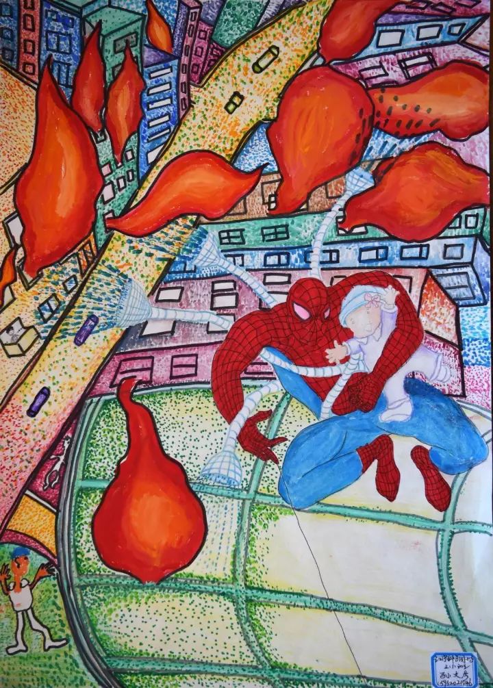 步骤7：蜘蛛侠消防队