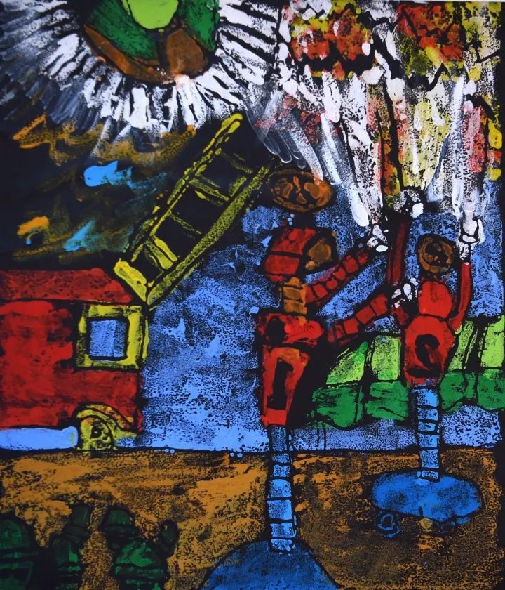 步骤1：灭火机器人