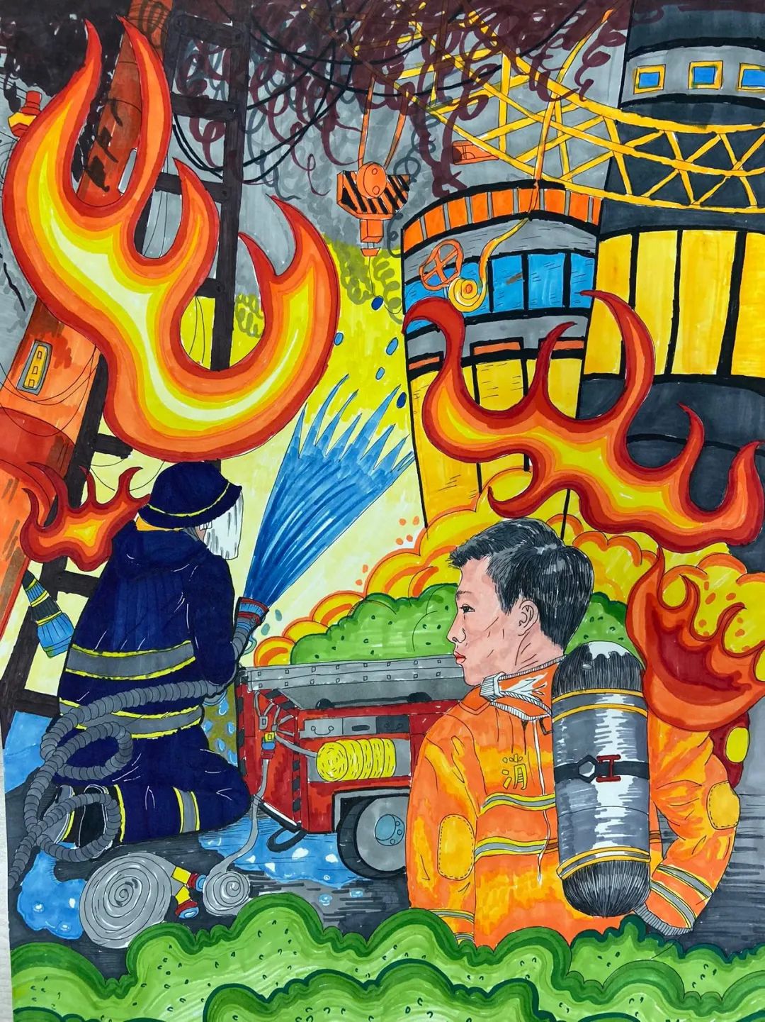 步骤6：烈火英雄