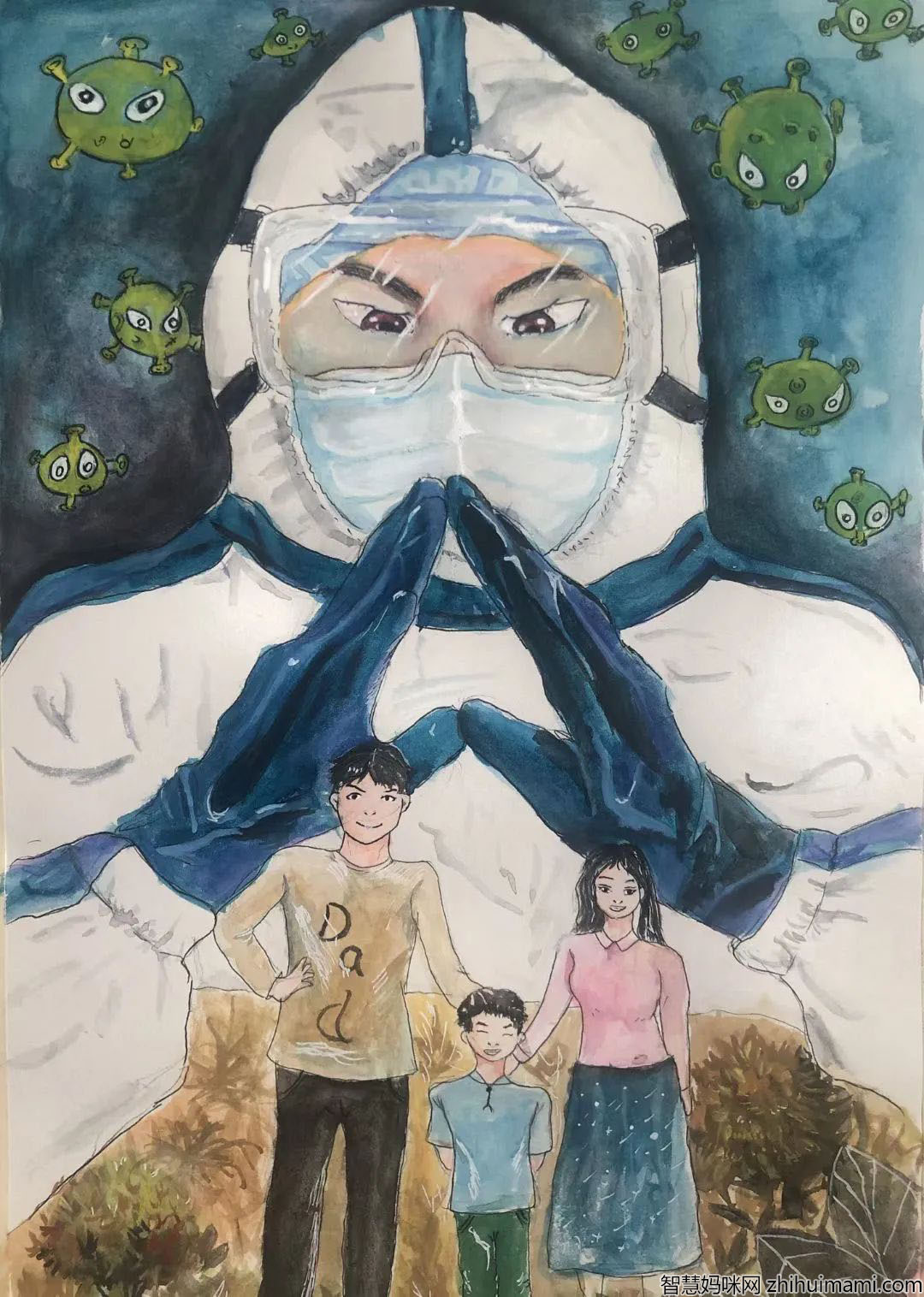 2022年最新抗疫防疫手抄报-图5