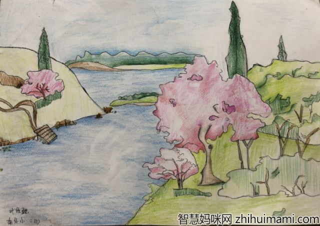 保护母亲河宣传手抄报绘画-图3