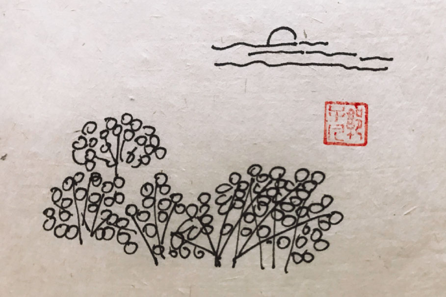 春天大树风景简笔画图片-图9