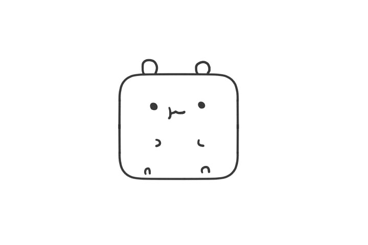 教你用方块画简单的仓鼠-图4