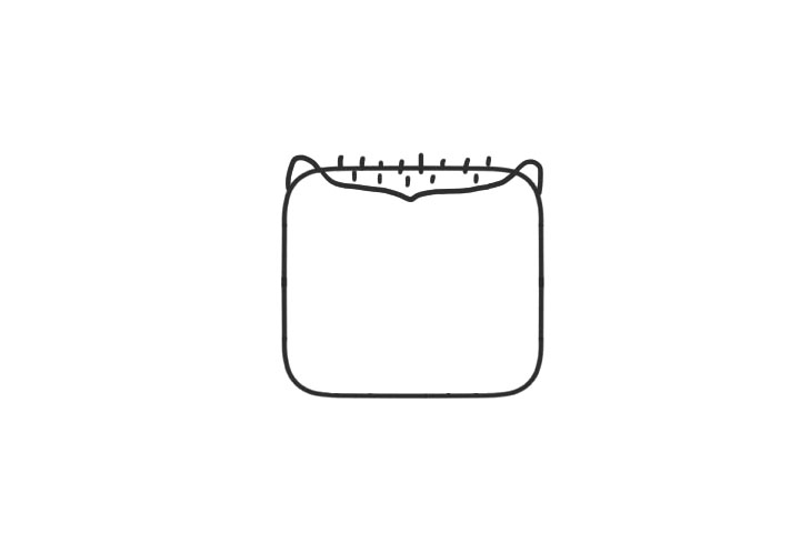 教你用方块画简单的刺猬-图3