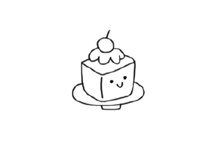 美味巧克力蛋糕怎么画-图4