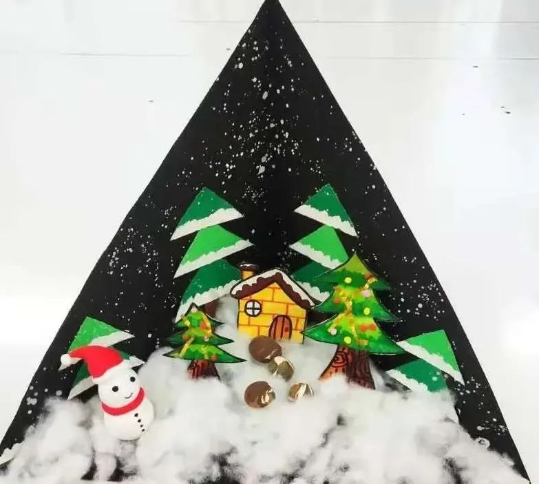 圣诞节之平安夜儿童创意画