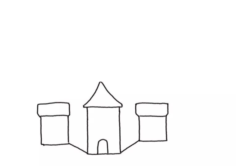 壮观的城堡怎么画-图2