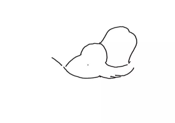 树懒简笔画 树懒宝宝和树懒妈妈-图2