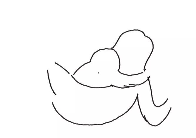 树懒简笔画 树懒宝宝和树懒妈妈-图3