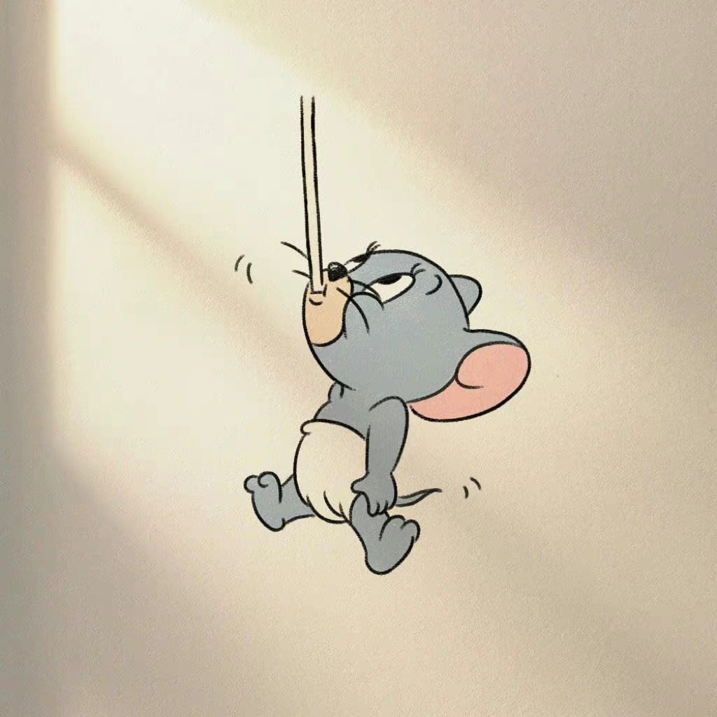 猫和老鼠简笔画头像 太可爱了-图4