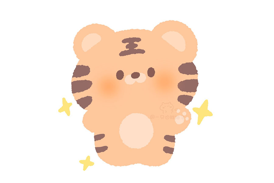 9张可爱的小动物简笔画图片-图5