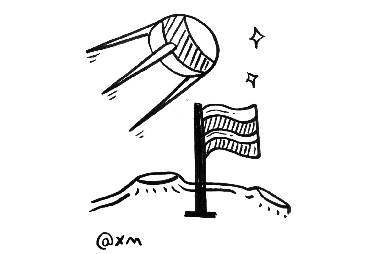 星河璀璨 一组关于外太空的简笔画图片-图5