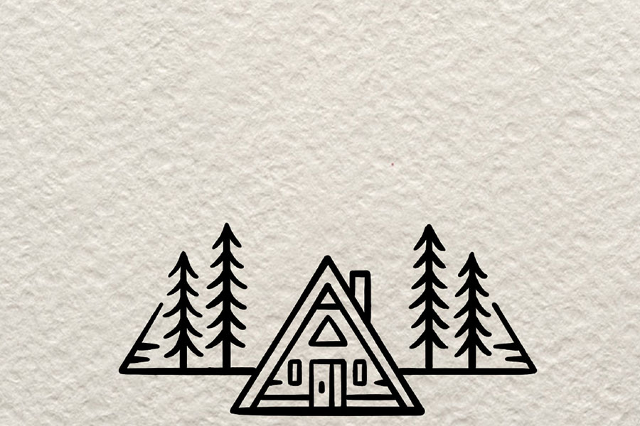 夏天到了一起露营吧！简单好画的露营简笔画-图6