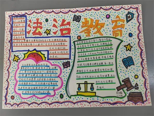 小学生法制手抄报-图4