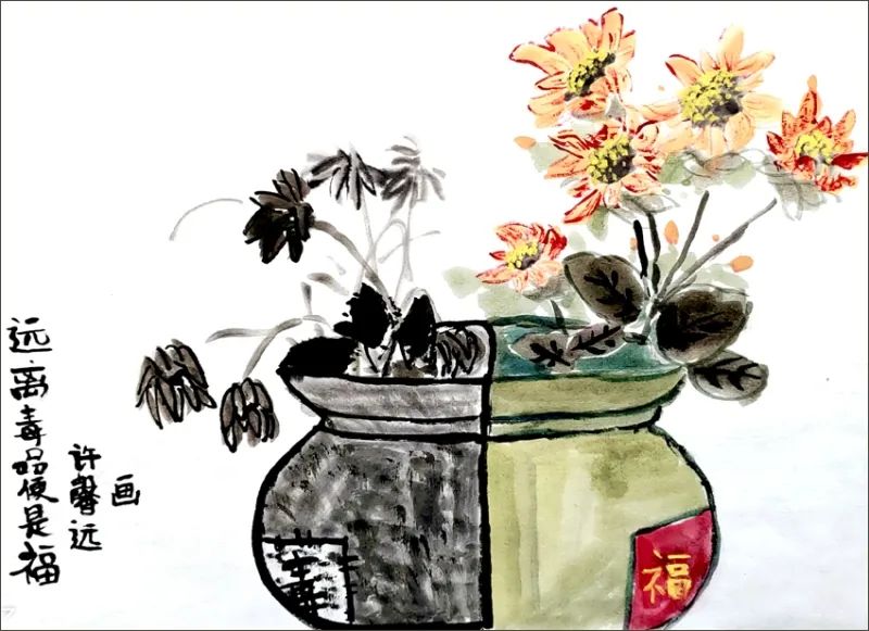 2022年小学生禁毒教育主题绘画（6张）-图2