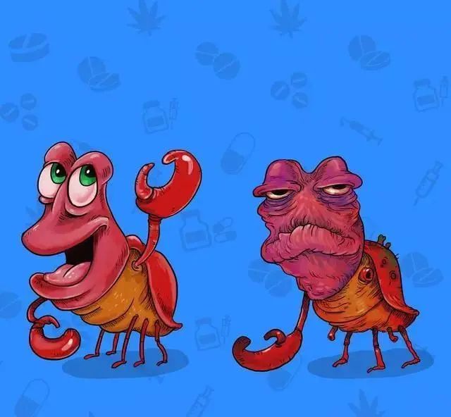 儿童版禁毒宣传画-当漫画人物碰上毒品后-图5