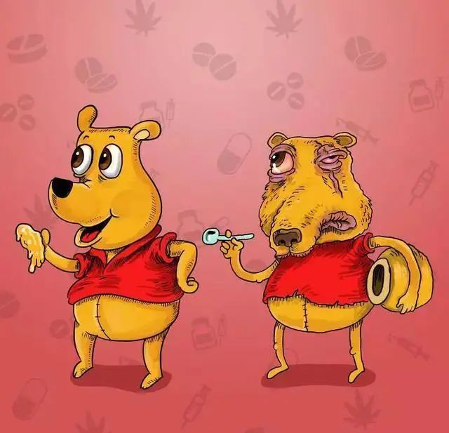 儿童版禁毒宣传画-当漫画人物碰上毒品后-图8