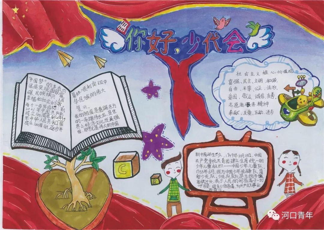 小学少先队员的手抄报-图4