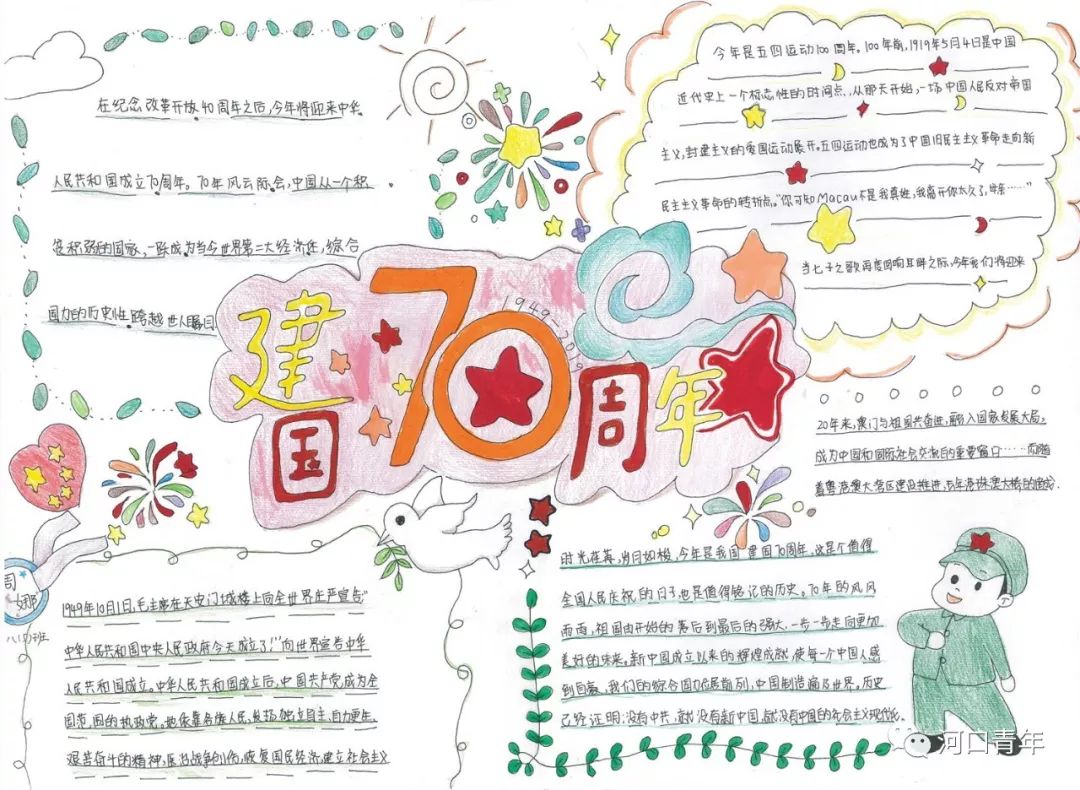 怎么画简单的少先队员手抄报-图5