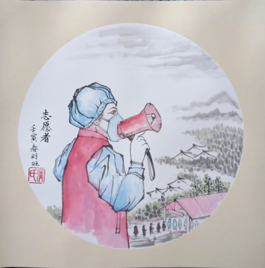 步骤1：《志愿者》突如其来的疫情打破了泉州大地的宁静。冲在抗疫前线的不仅仅是大白们，还有众多的志愿者。那身红马甲像火苗似的闪耀在泉州大地上，给无数的人们带来温暖，带来希望。红马甲与大白一样都是抗疫英雄！