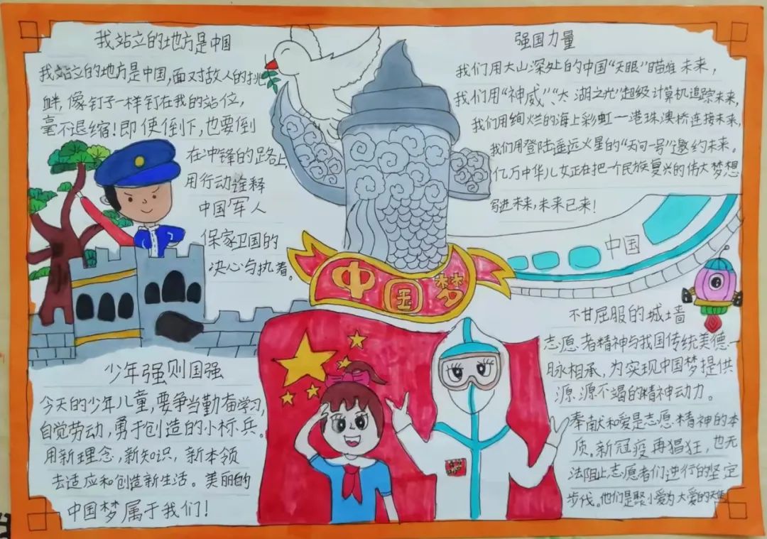 理想照亮未来手抄报-我的理想是医生