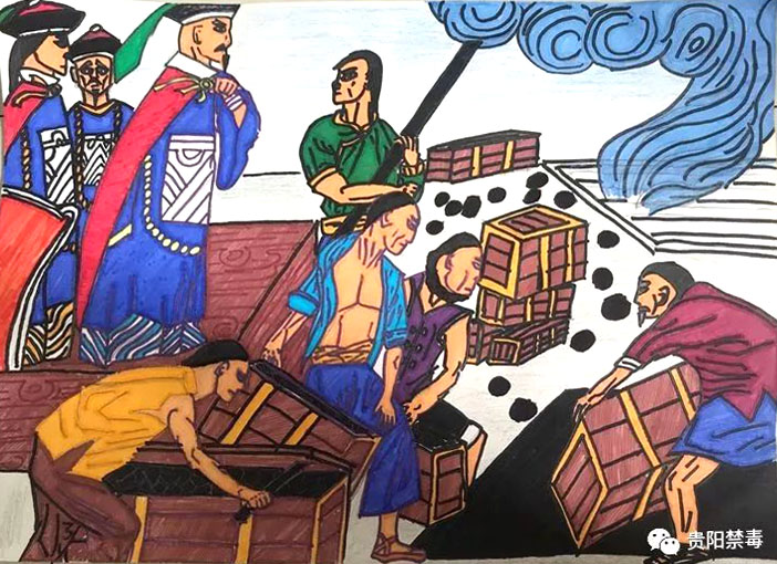 珍惜生命远离毒品 小学禁毒教育绘画比赛获奖作品-图2