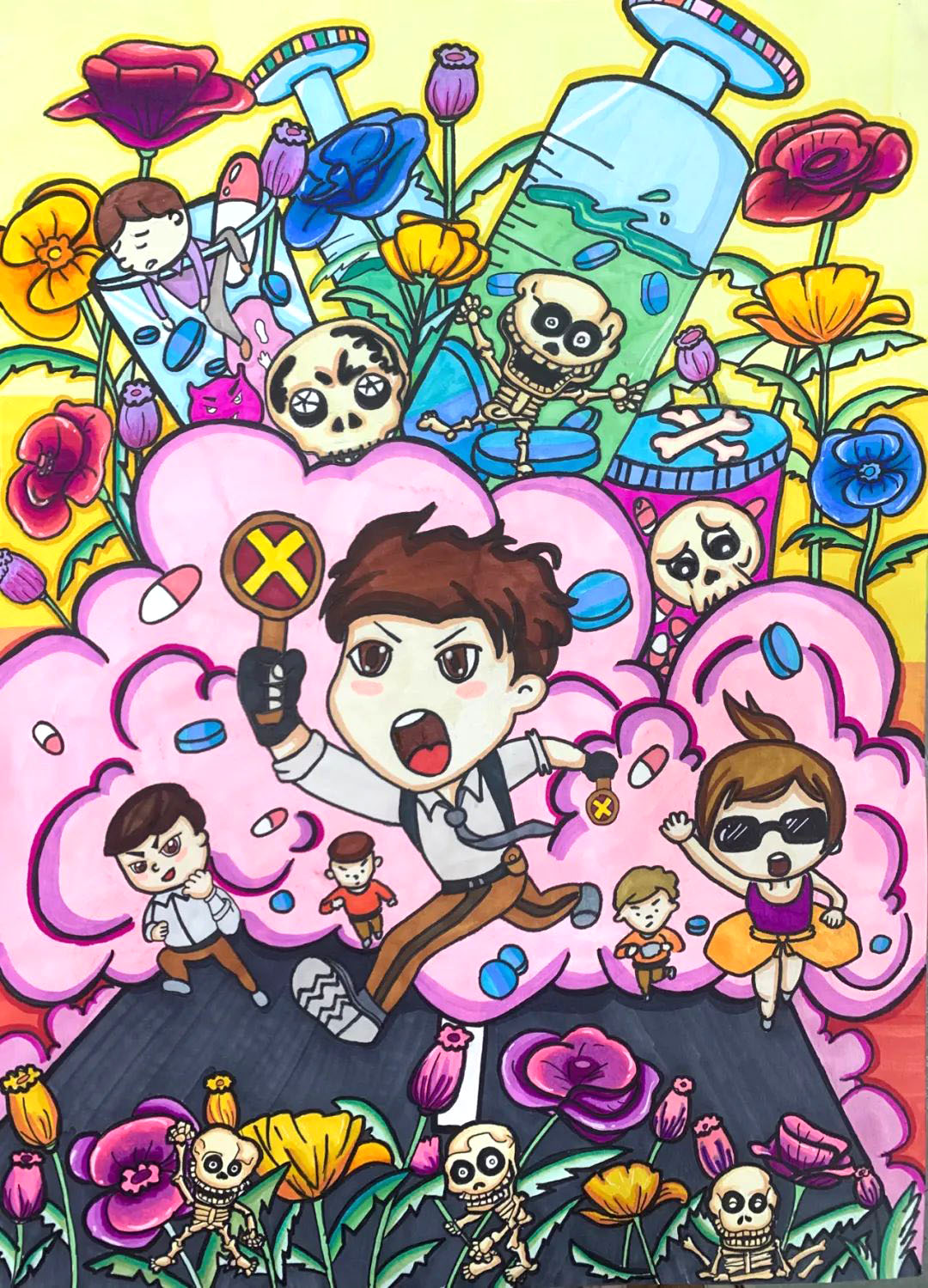 步骤5：逃离毒品