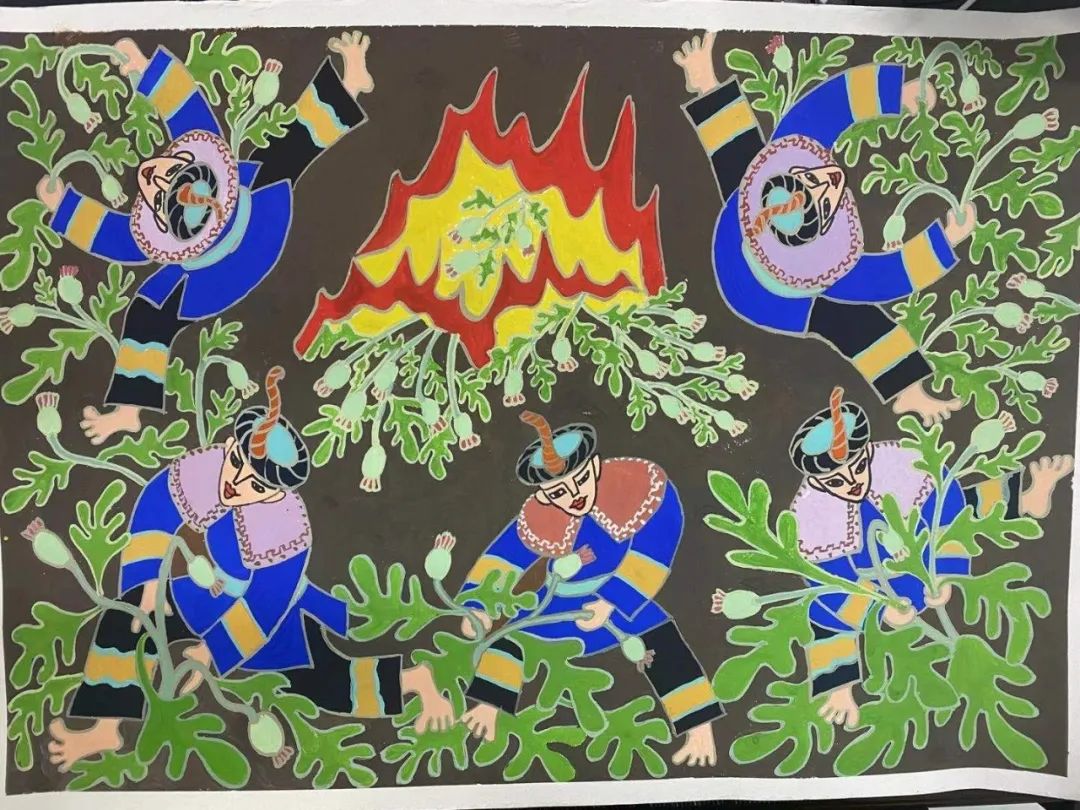 步骤2：拔除罂粟尽焚之