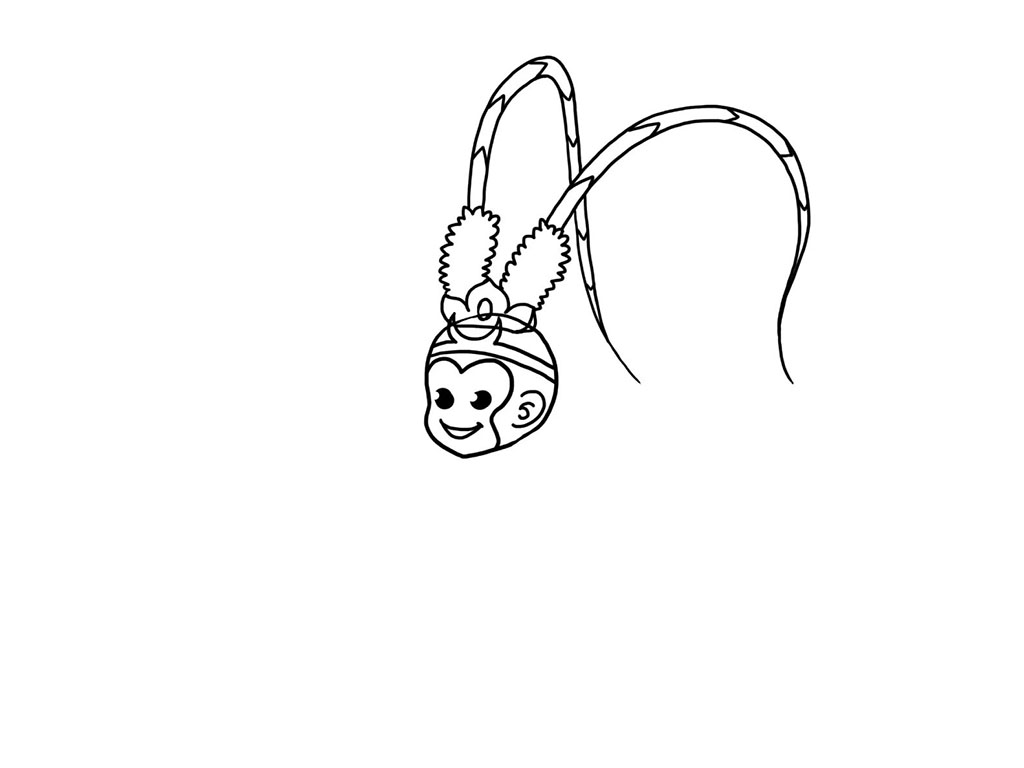 中国四大名著西游记人物 超级英雄孙悟空简笔画教程-图3