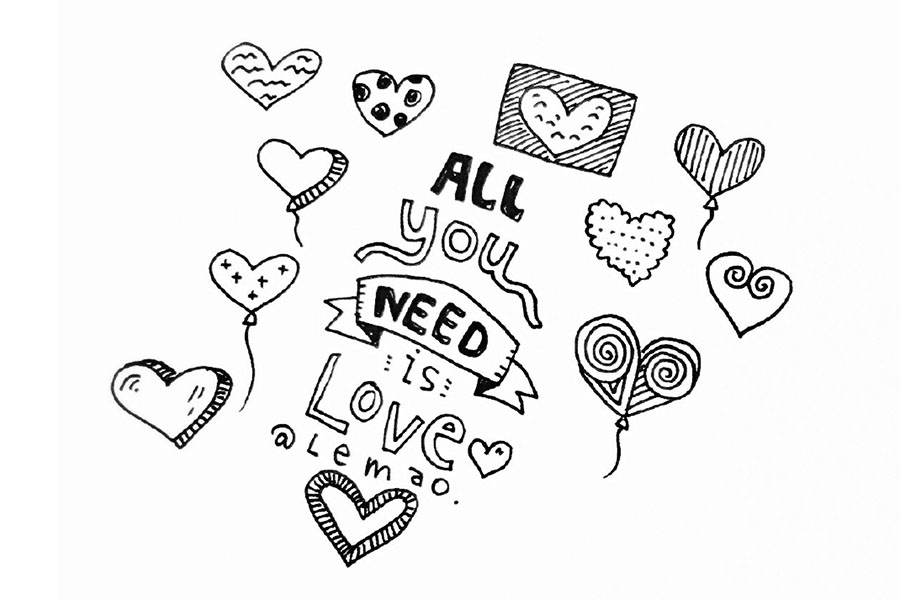 520画了一颗小心心给你刚刚好-图1