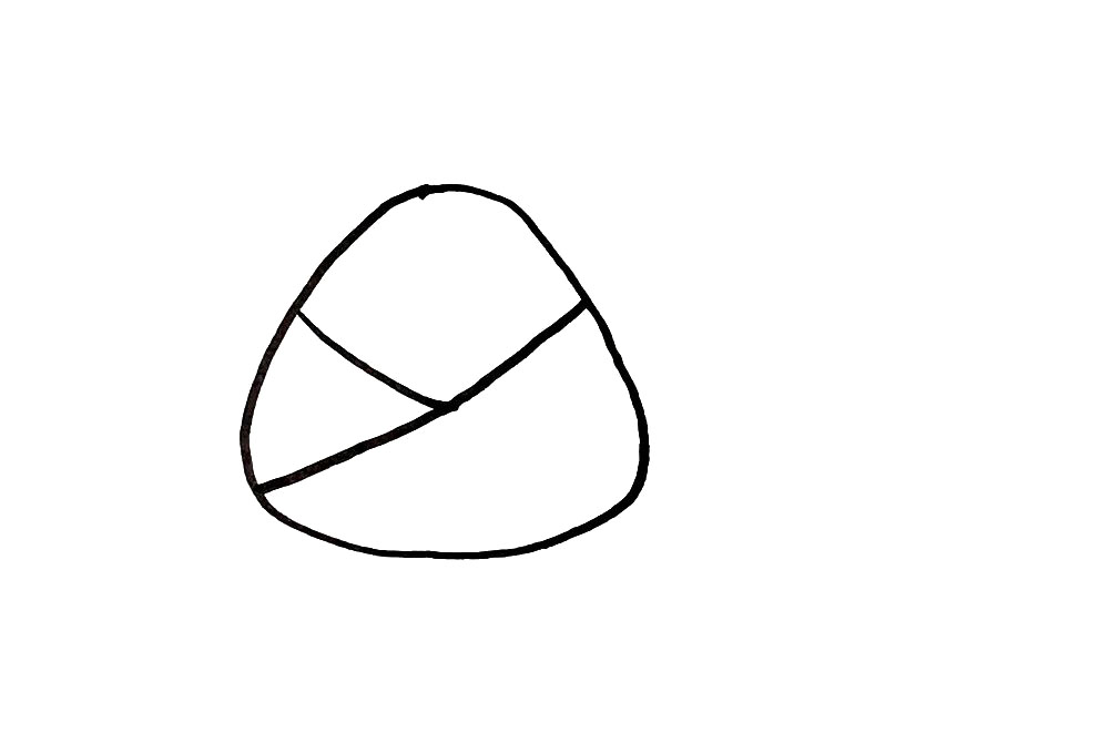 端午节可爱的粽子简笔画，甜粽子、咸粽子你喜欢哪种口味呢？-图2