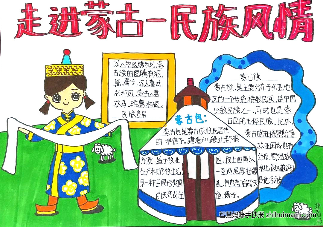 步骤3：《走进蒙古民族风情》