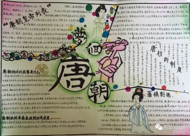 梦回大唐历史手抄报-图3