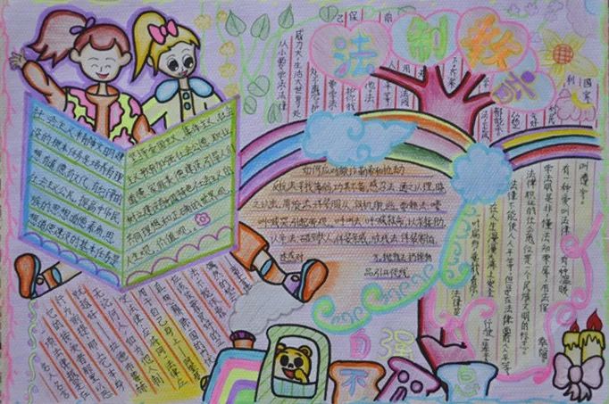 法律知识手抄报简单又漂亮-图1