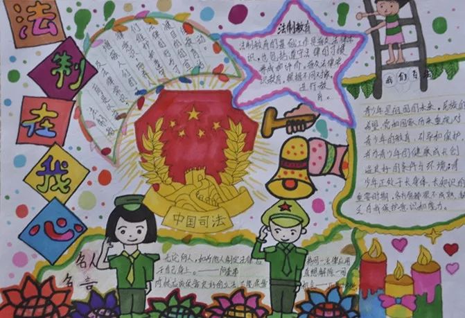 法律知识手抄报简单又漂亮-图2