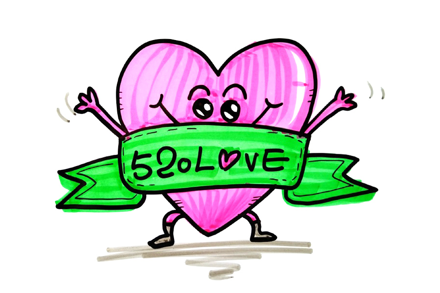 520情人节一组漂亮的简笔画素材-图3