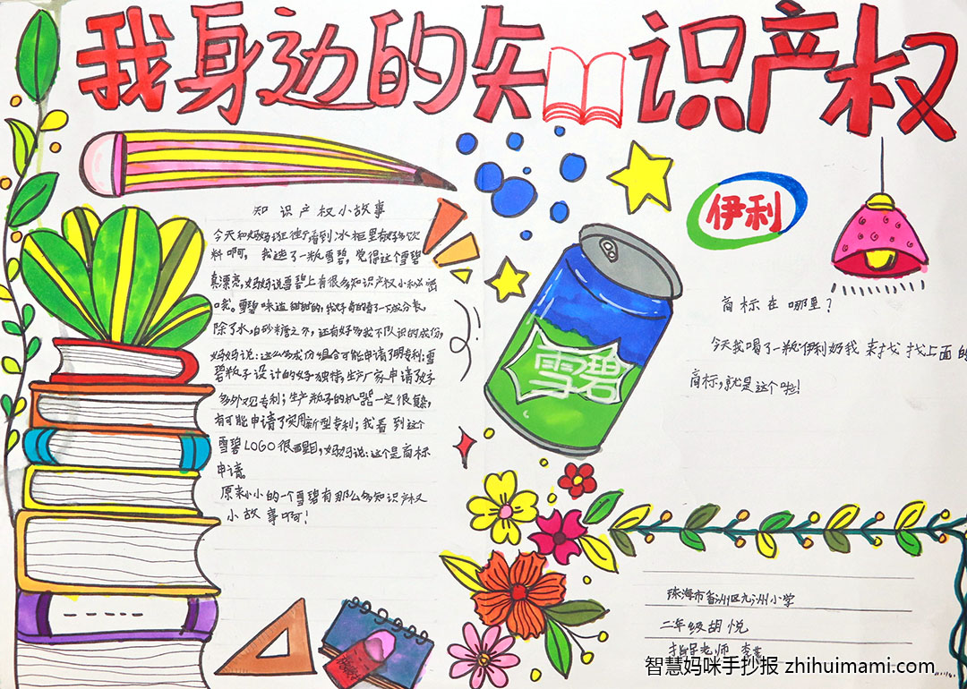 关于知识产权的手抄报好画-图2
